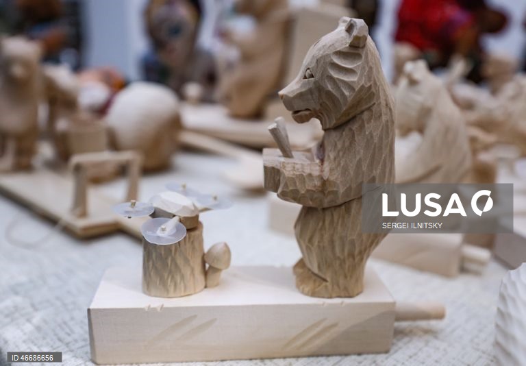 Moscovo: Artesanato popular da Rússia