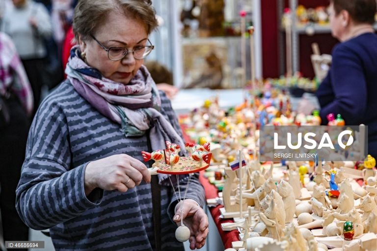 Moscovo: Artesanato popular da Rússia