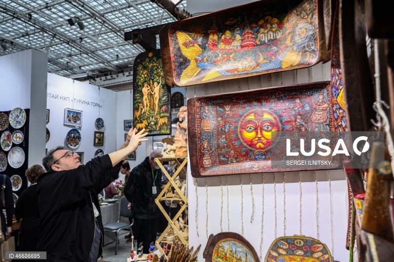 Moscovo: Artesanato popular da Rússia