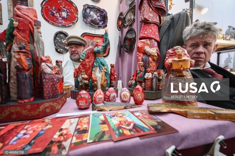 Moscovo: Artesanato popular da Rússia