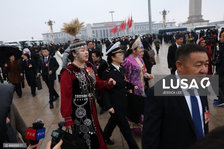 China: Cerimónia de abertura do Congresso Nacional do Povo (NPC)