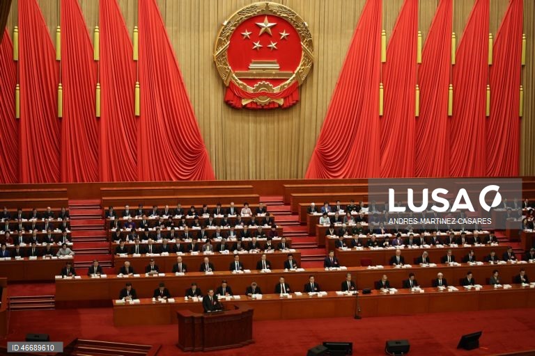 China: Cerimónia de abertura do Congresso Nacional do Povo (NPC)