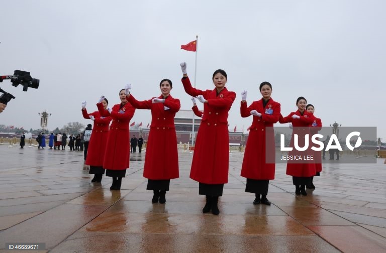 China: Cerimónia de abertura do Congresso Nacional do Povo (NPC)