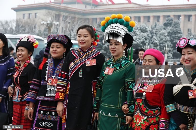 China: Cerimónia de abertura do Congresso Nacional do Povo (NPC)