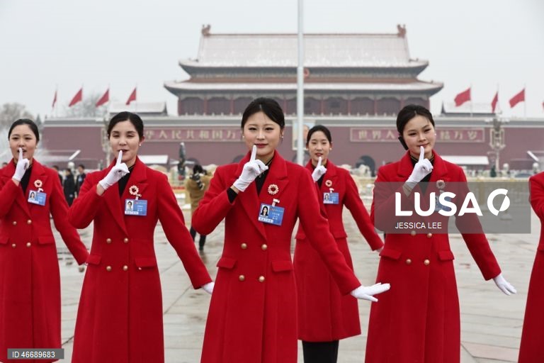China: Cerimónia de abertura do Congresso Nacional do Povo (NPC)