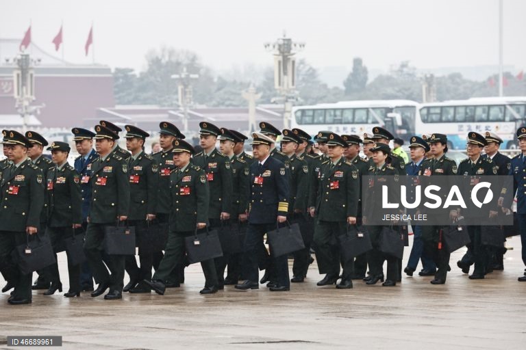 China: Cerimónia de abertura do Congresso Nacional do Povo (NPC)