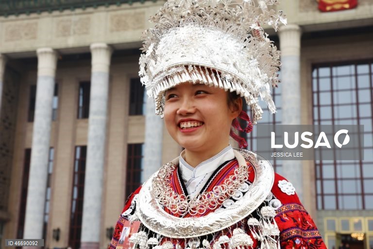 China: Cerimónia de abertura do Congresso Nacional do Povo (NPC)