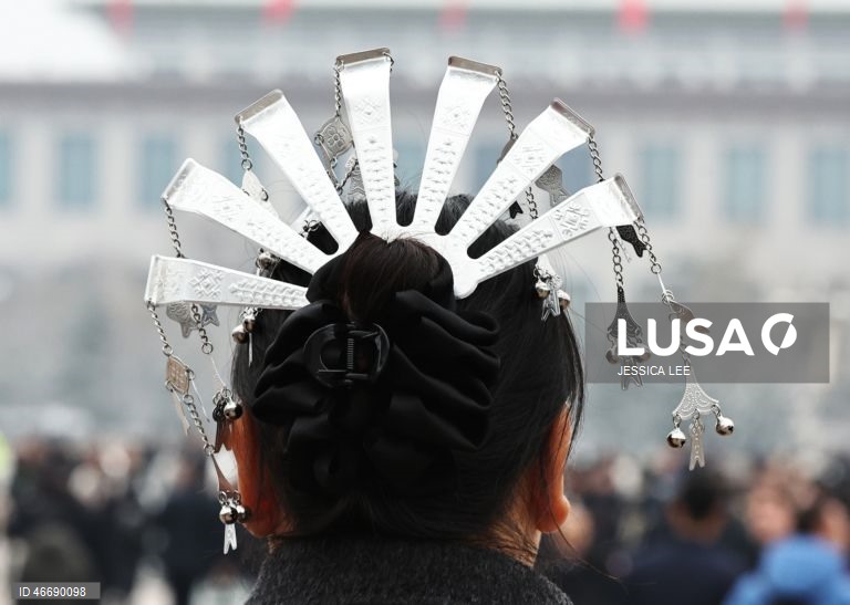 China: Cerimónia de abertura do Congresso Nacional do Povo (NPC)