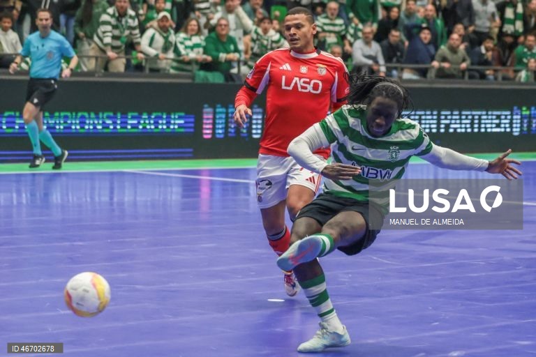 O Sporting garantiu hoje a sua sexta presença consecutiva na ‘final four’ da Liga dos Campeões de futsal impondo-se ao Benfica por 7-4, na segunda mão dos quartos de final, recuperando da derrota averbada na casa dos campeões nacionais.