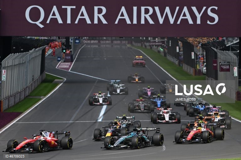 O piloto britânico George Russell (Mercedes) venceu hoje o Grande Prémio da Austrália de Fórmula 1, primeira prova da temporada e dos novos regulamentos técnicos, e é o primeiro líder do campeonato.