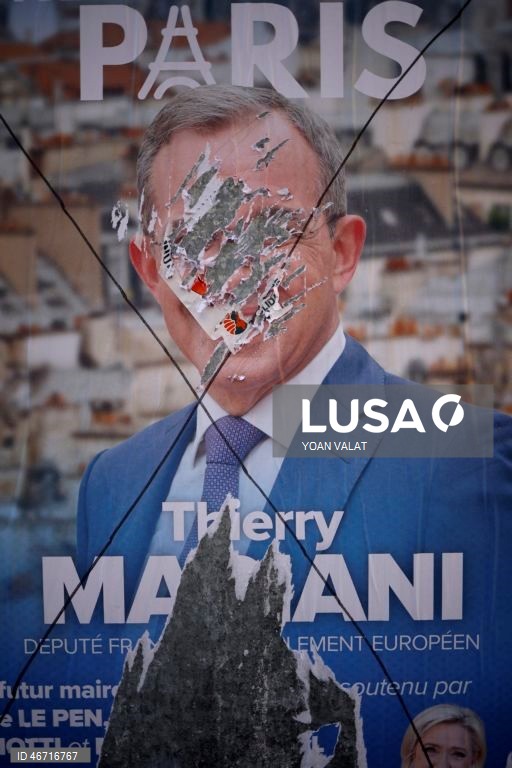 França: Cartazes de campanha para as eleições autárquicas