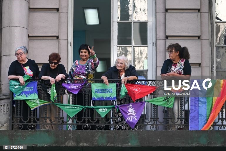 Argentina: Celebrações do Dia Internacional da Mulher em Buenos Aires