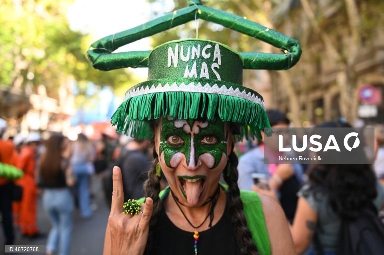 Argentina: Celebrações do Dia Internacional da Mulher em Buenos Aires