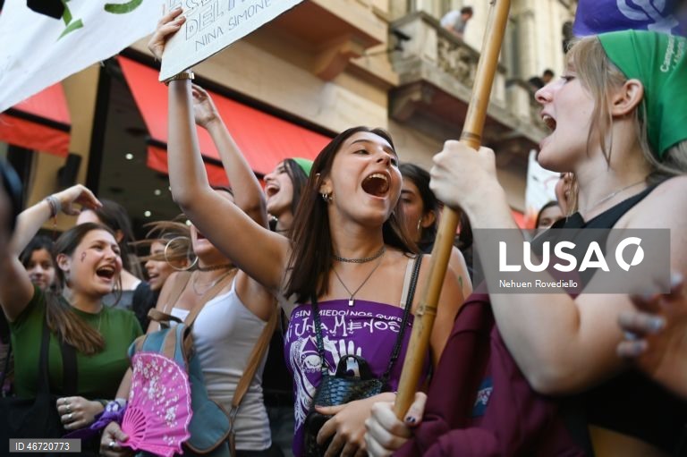 Argentina: Celebrações do Dia Internacional da Mulher em Buenos Aires