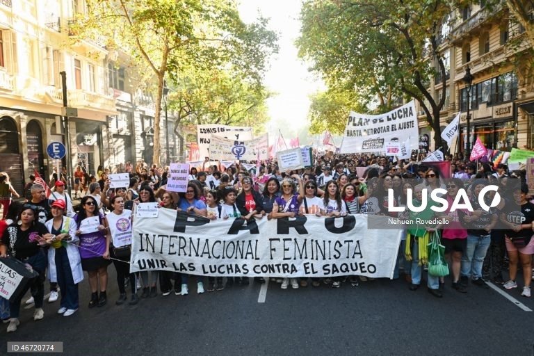 Argentina: Celebrações do Dia Internacional da Mulher em Buenos Aires