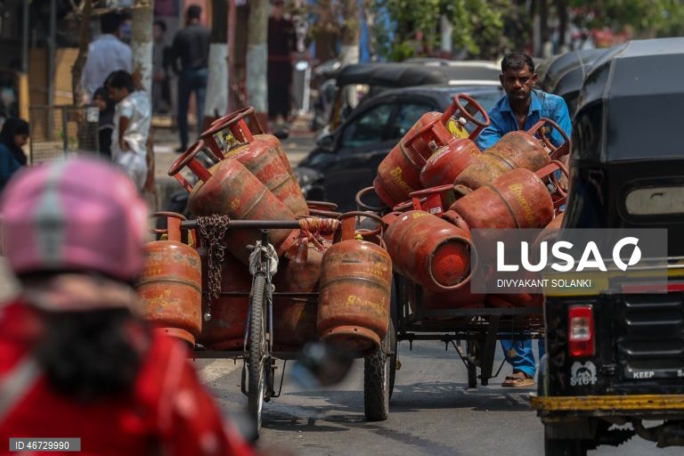 Índia: escassez de gás GPL atinge Mumbai durante o conflito no Médio Oriente