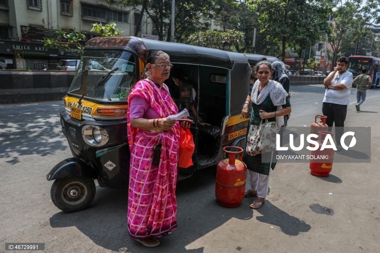 Índia: escassez de gás GPL atinge Mumbai durante o conflito no Médio Oriente