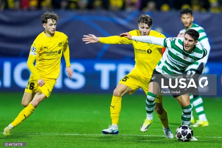 Futebol: Liga dos Campeões - Bodø/Glimt vs Sporting
