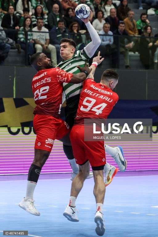 Andebol: Liga dos Campeões - Sporting vs Dínamo Bucareste 