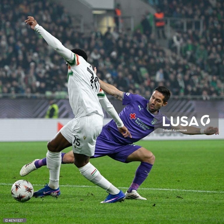 Futebol: Liga Europa - Ferencváros vs Sporting de Braga 