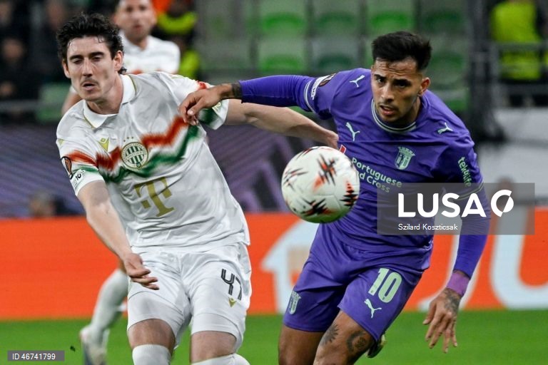 Futebol: Liga Europa - Ferencváros vs Sporting de Braga 
