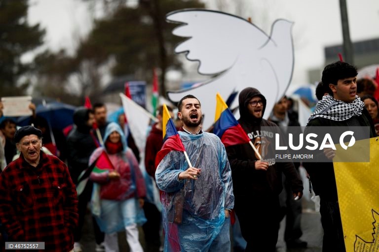Lisboa: Manifestação “Paz, Soberania e Solidariedade! Fim às ameaças e às agressões dos EUA!”