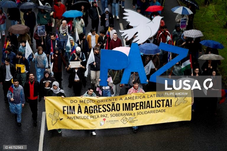 Lisboa: Manifestação “Paz, Soberania e Solidariedade! Fim às ameaças e às agressões dos EUA!”
