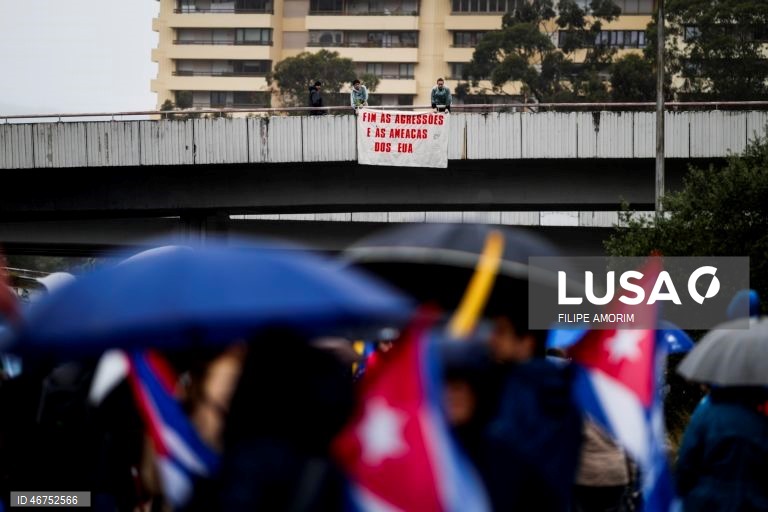 Lisboa: Manifestação “Paz, Soberania e Solidariedade! Fim às ameaças e às agressões dos EUA!”