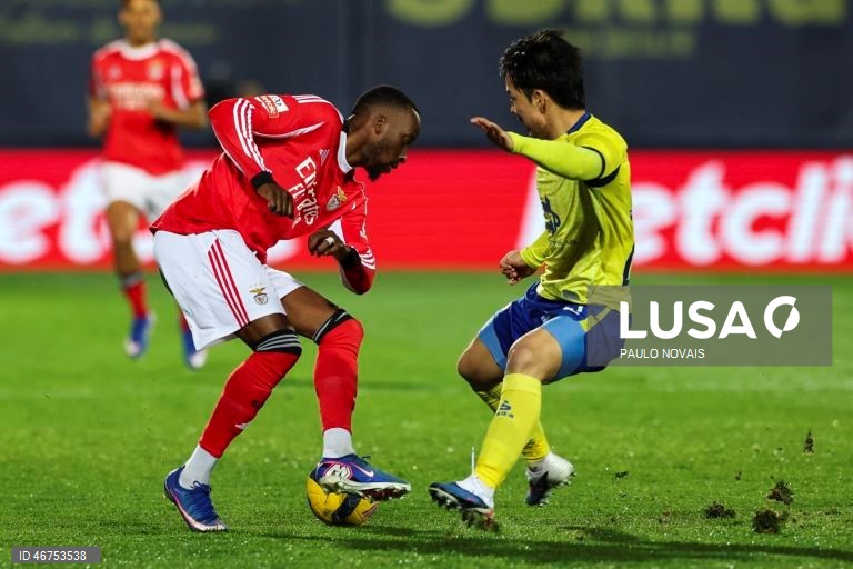 O Benfica visitou e venceu hoje o Arouca por 2-1, com uma reviravolta concretizada pelo avançado sérvio Ivanovic, aos 90+6 minutos, em encontro da 26.ª jornada da I Liga portuguesa de futebol.