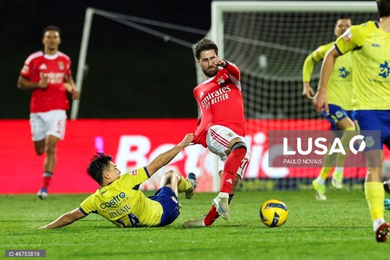 O Benfica visitou e venceu hoje o Arouca por 2-1, com uma reviravolta concretizada pelo avançado sérvio Ivanovic, aos 90+6 minutos, em encontro da 26.ª jornada da I Liga portuguesa de futebol.