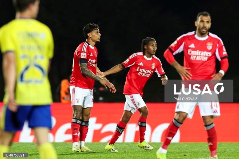 O Benfica visitou e venceu hoje o Arouca por 2-1, com uma reviravolta concretizada pelo avançado sérvio Ivanovic, aos 90+6 minutos, em encontro da 26.ª jornada da I Liga portuguesa de futebol.