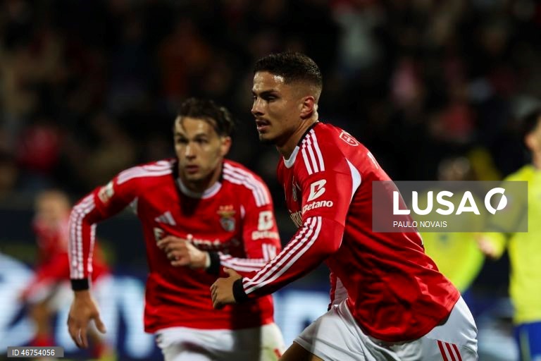 O Benfica visitou e venceu hoje o Arouca por 2-1, com uma reviravolta concretizada pelo avançado sérvio Ivanovic, aos 90+6 minutos, em encontro da 26.ª jornada da I Liga portuguesa de futebol.