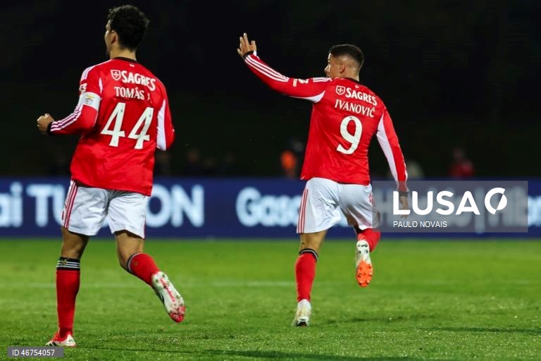 O Benfica visitou e venceu hoje o Arouca por 2-1, com uma reviravolta concretizada pelo avançado sérvio Ivanovic, aos 90+6 minutos, em encontro da 26.ª jornada da I Liga portuguesa de futebol.