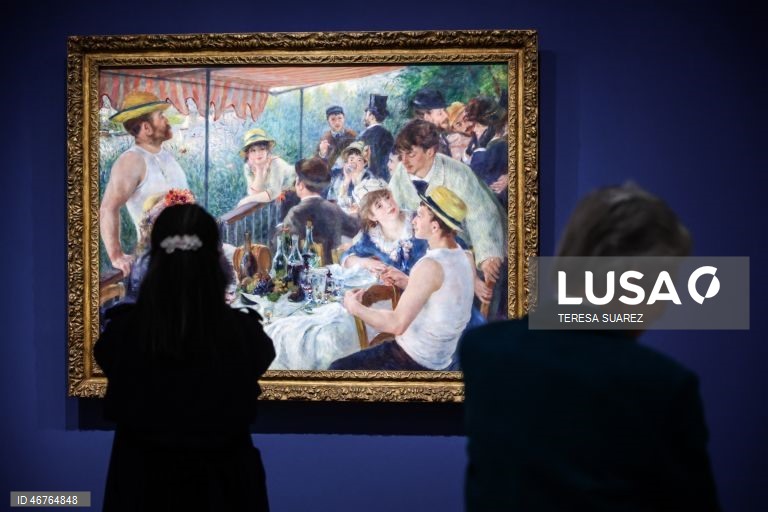 França: Exposição de Auguste Renoir no Museu d`Orsay em Paris