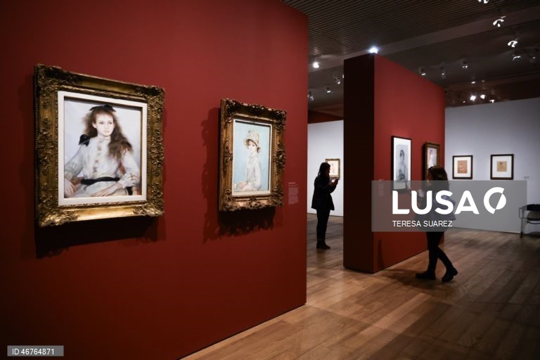 França: Exposição de Auguste Renoir no Museu d`Orsay em Paris
