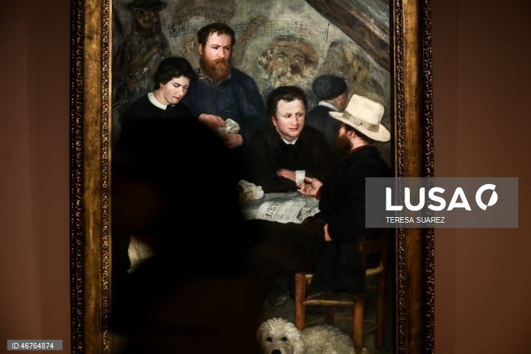 França: Exposição de Auguste Renoir no Museu d`Orsay em Paris