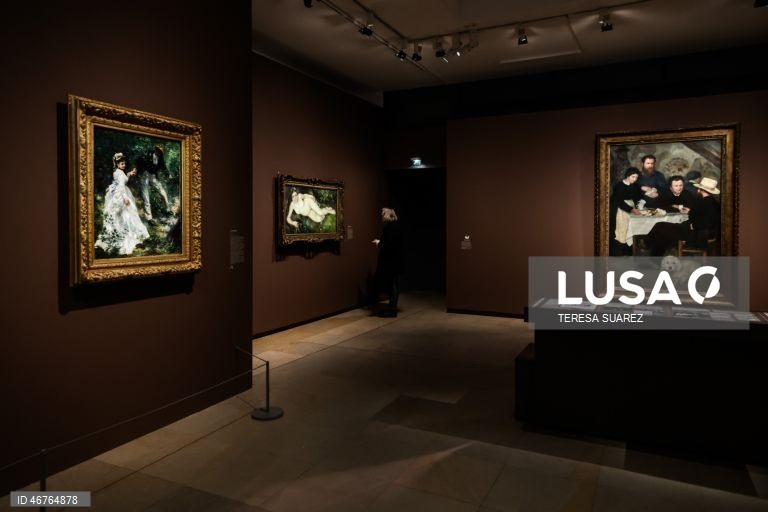 França: Exposição de Auguste Renoir no Museu d`Orsay em Paris