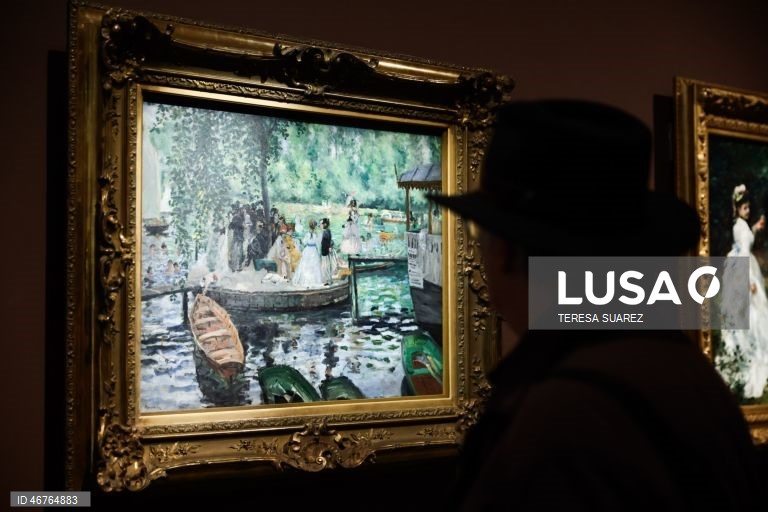 França: Exposição de Auguste Renoir no Museu d`Orsay em Paris