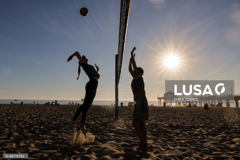 EUA: Onda de calor em Los Angeles