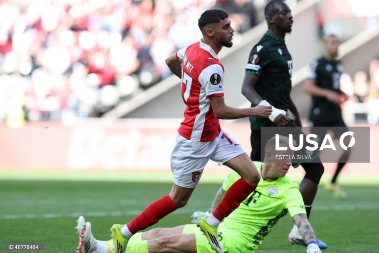 Futebol: Liga Europa - Sporting de Braga vs Ferencváros