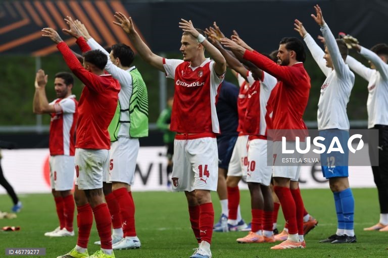 Futebol: Liga Europa - Sporting de Braga vs Ferencváros