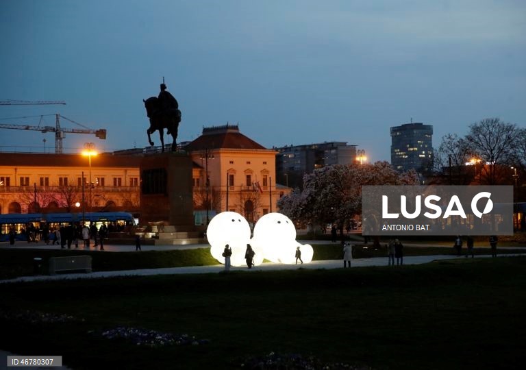 Croácia: Festival das Luzes em Zagreb