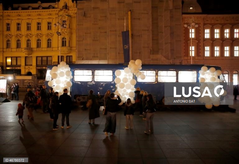 Croácia: Festival das Luzes em Zagreb