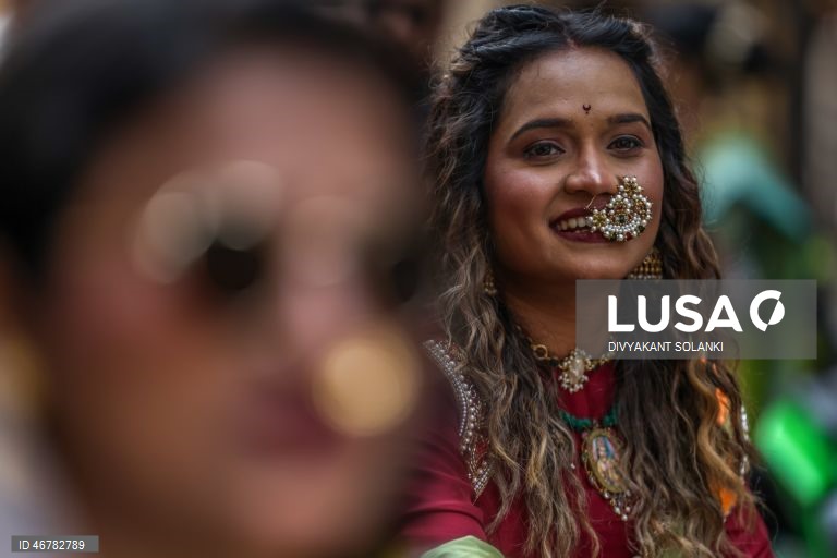 Índia: Procissão de Gudi Padwa que marca o Ano Novo de Maharashtra