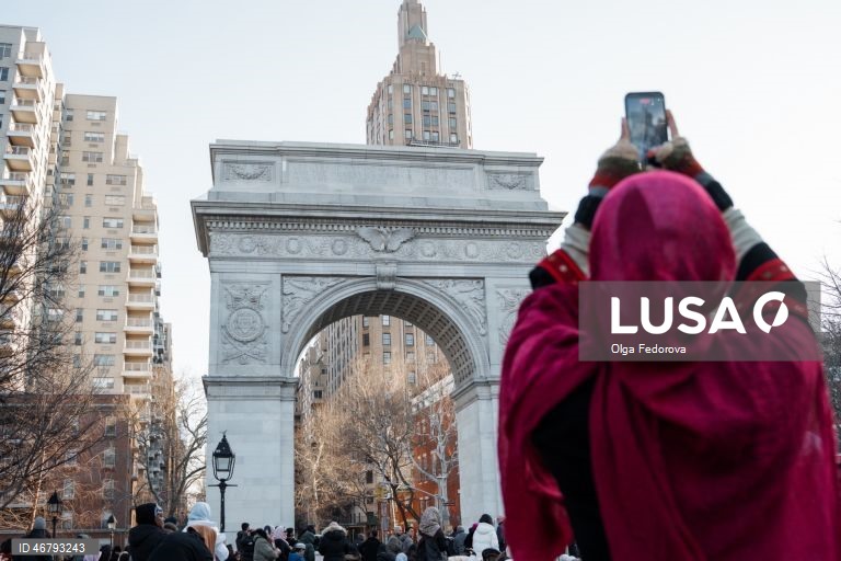 EUA: Muçulmanos celebram o fim do ramadão em Nova Iorque