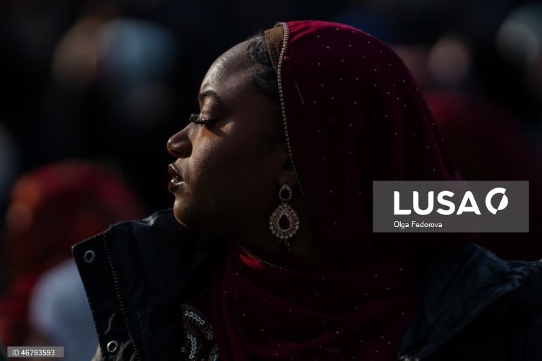 EUA: Muçulmanos celebram o fim do ramadão em Nova Iorque