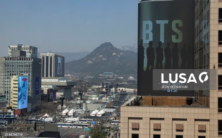 Concerto da banda sul-coreana BTS "The Comeback Live | Arirang" em Seul