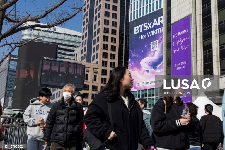 Concerto da banda sul-coreana BTS "The Comeback Live | Arirang" em Seul
