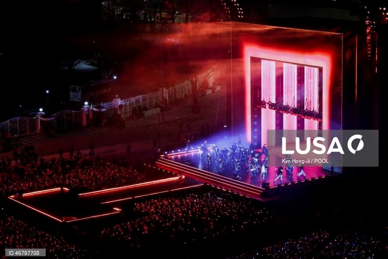 Concerto da banda sul-coreana BTS "The Comeback Live | Arirang" em Seul