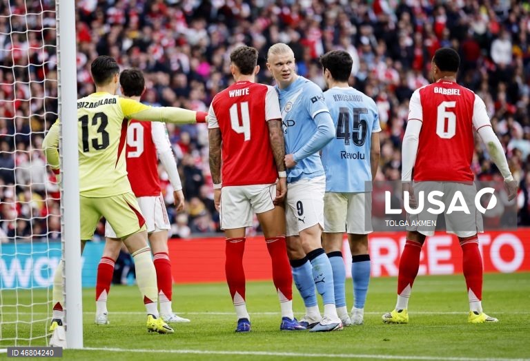 Final da Taça da Liga inglesa- Arsenal vs Manchester City